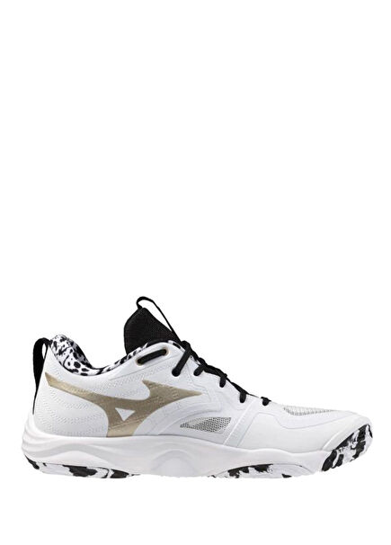 Wave Momentum Elite Beyaz Desenli Unisex Voleybol Ayakkabısı