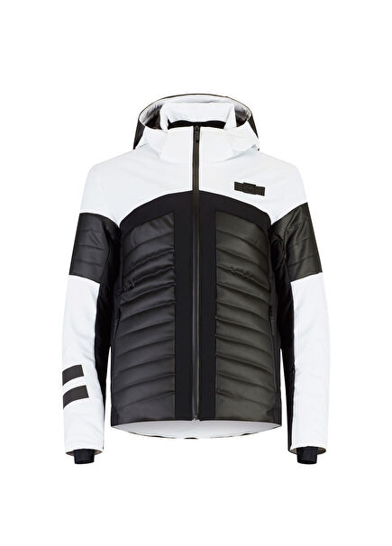 131 İnsulated Ski Black White Erkek Kayak Montu