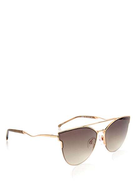 Hi 3096E 05A Metal Gold Women's Sunglasses