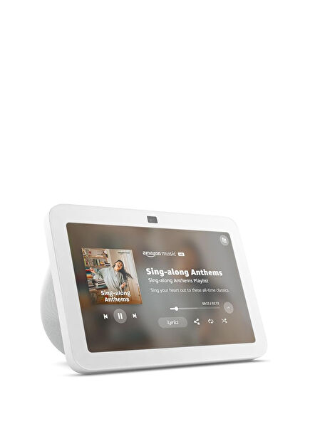 Amazon 8 White 3. Next Generation Alexa Smart Home Assistant