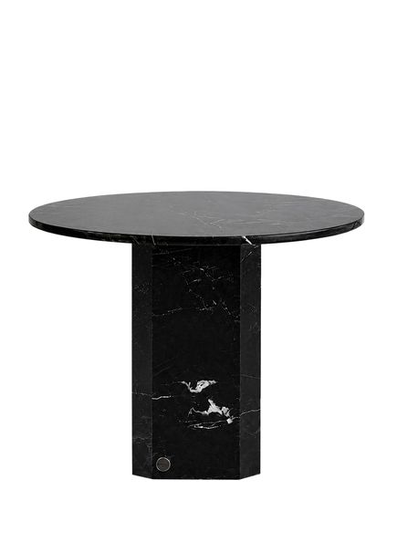 Taffy Black Marble Dining Table
