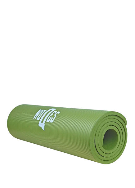 Green Comfortable And Non-Slip NBR Yoga Mat Pilates Mat 10mm