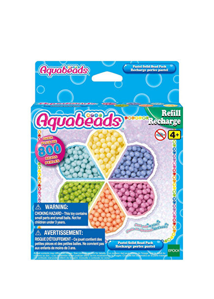 Aqua Beads Pastel Beads Pack 31505