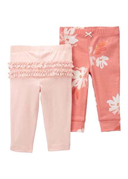Girl Baby 2-Pack Pants Set
