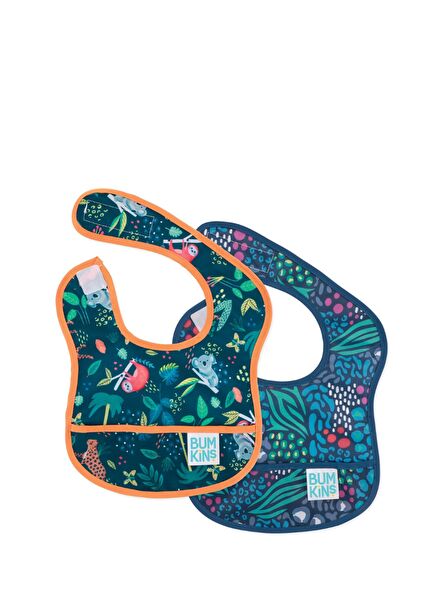 Bumkins Starter Apron (3-9 months) 2-Pack - All Together Now