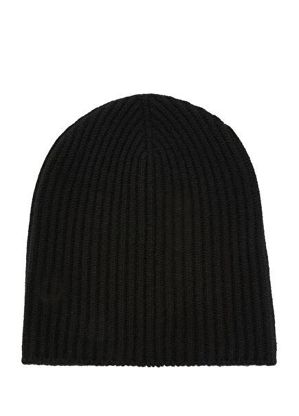 Black Men's Cashmere Beanie