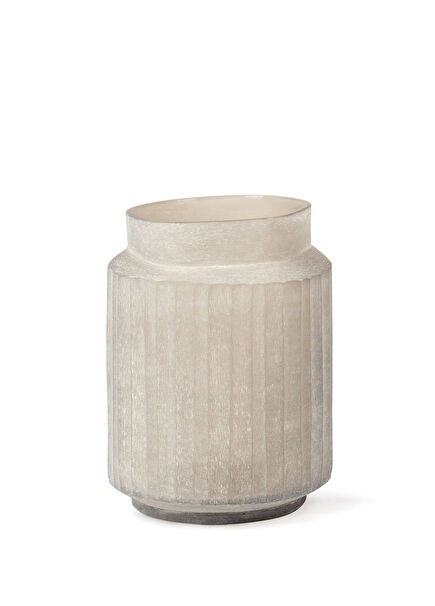 Toned Smokegrey Glass Medium Decorative Object