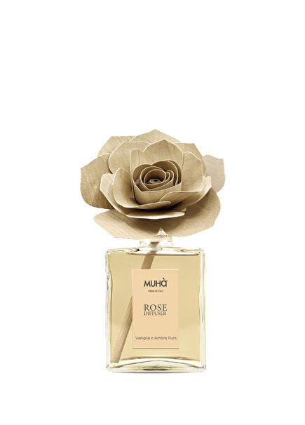 Vanilla Amber Room Fragrance with Rosa Diffuser 200 ml