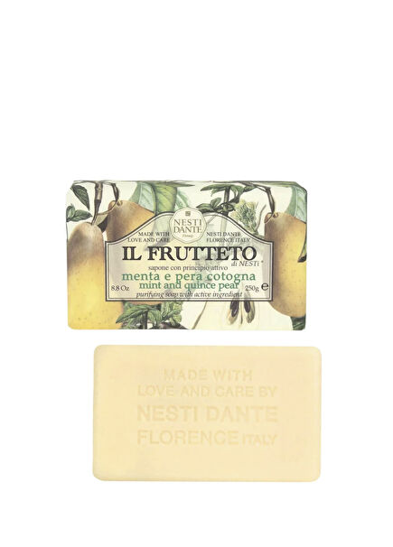 Il Frutteto Mint and Pear Essence Vegan Care Bar Soap 250 g