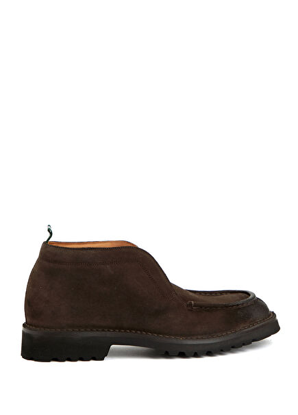 Koyu Kahverengi Erkek Süet Bot