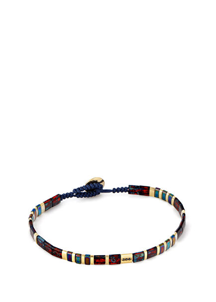 Miyuki Men's 14K Gold Bracelet