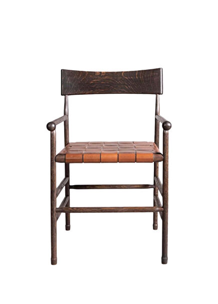 Cord Masif Ahşap Yemek Odası Sandalyesi