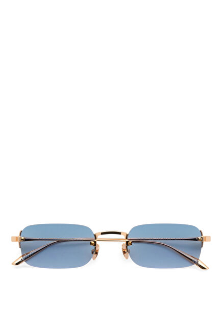 Astro Altın Rengi Çelik Unisex Güneş Gözlüğü