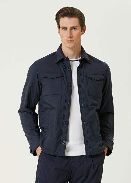 Dark Blue Overshirt