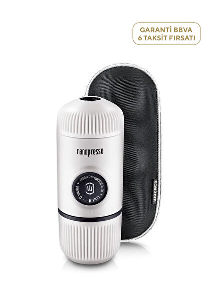 Nanopresso White Portable Espresso Machine