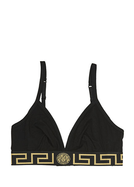 Sports Bra With Black Logo