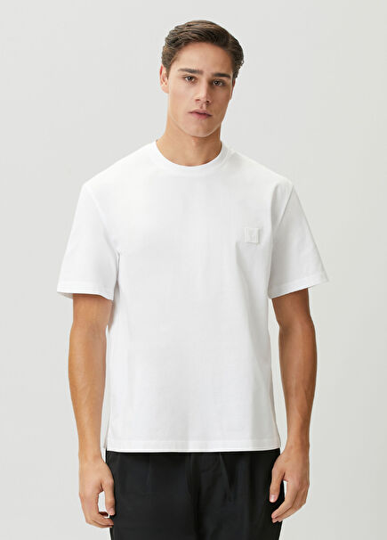 White Floral Printed T-Shirt