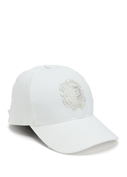 White Logo Men's Hat