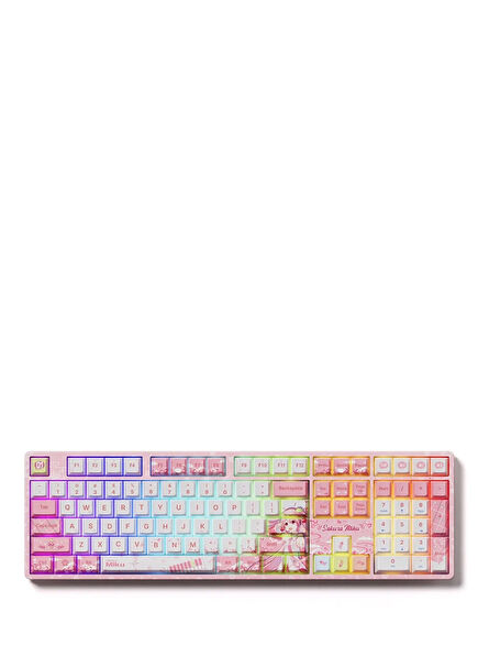 Sakura Miku 5108B Plus RGB Kablosuz Hotswap Mekanik Gaming Klavye