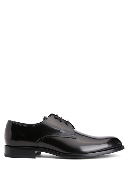 Black Mens Leather Shoes