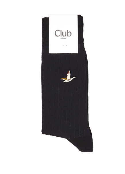 Navy Blue Men's Socks