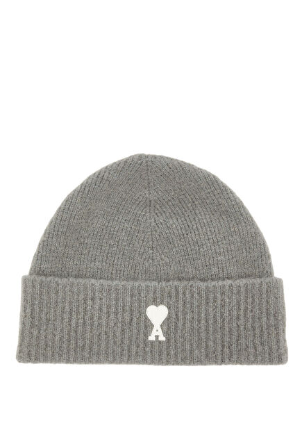 Gri Kadın Yün Bere