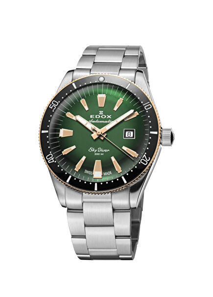 Skydiver 80126-357RNM-VIR Çelik Erkek Kol Saati