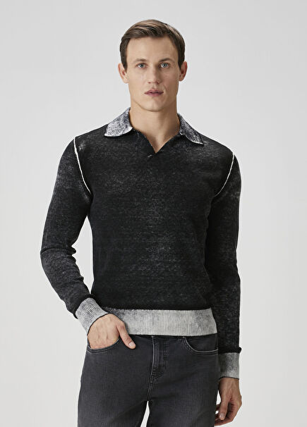 Antrasit Polo Yaka Triko