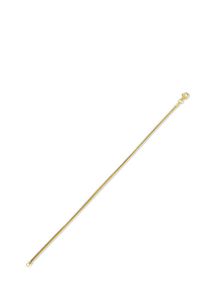 Yılan Zincir 14 Ayar Altın Erkek Bileklik