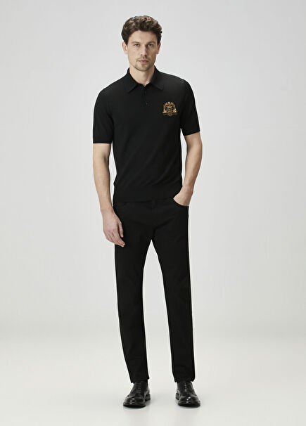 Slim Fit Black Jeans