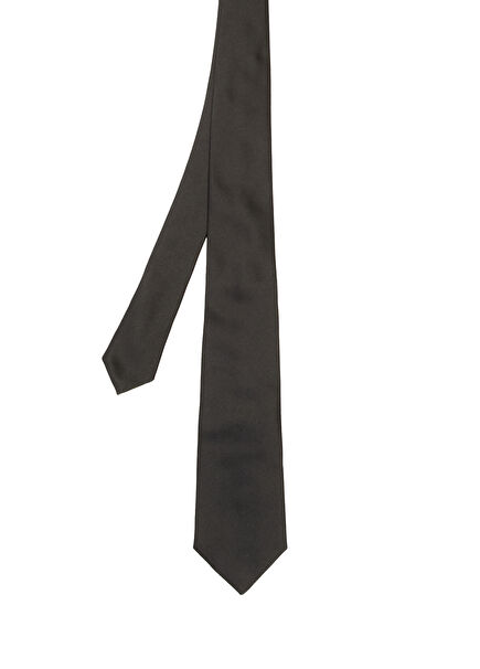 Black Silk Tie