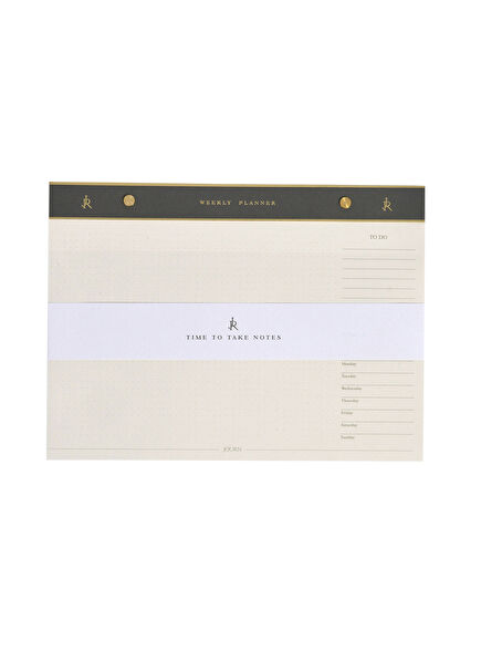 Grey Notepad Planner