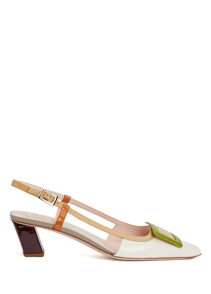 Belle Multicolored Leather Heels