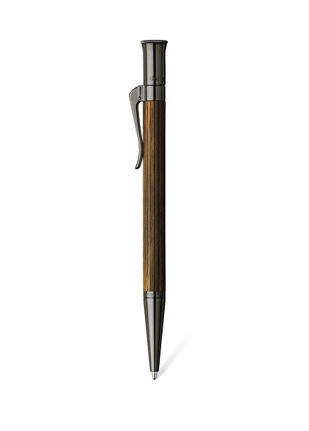 Classic Makassar Brown Wood Ballpoint Pen