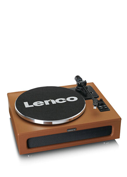 LS-430BN Kahverengi Dahili Hoparlörlü Bluetooth Pikap