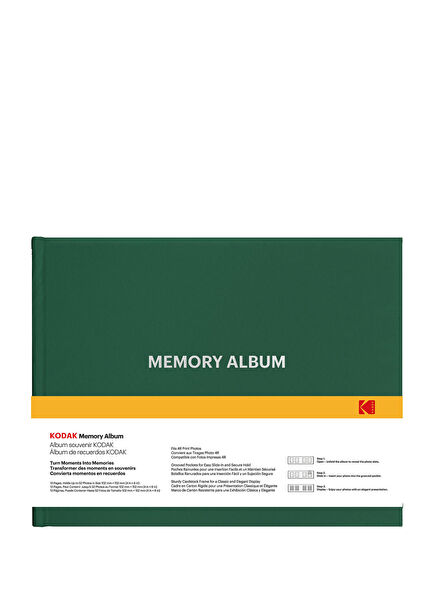 Dark Green Memory Photo Album 10 x 15 cm