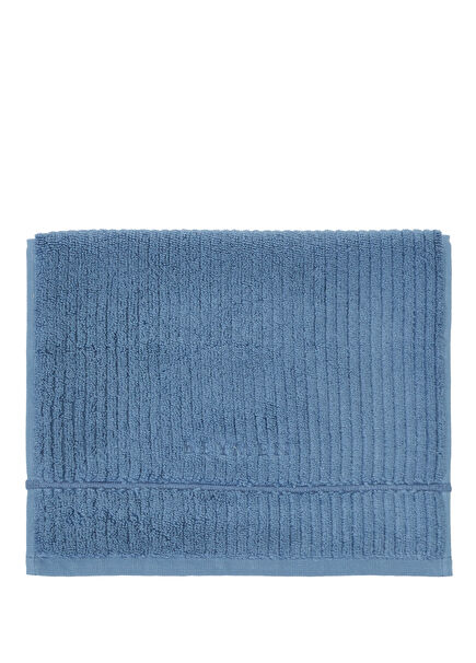 Blue Logo Embroidered Hand Towel