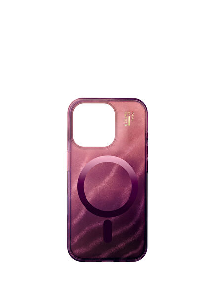 Iphone 16 Pro Glitter Glow Cherry Lacquer Magsafe Compatible Phone Case