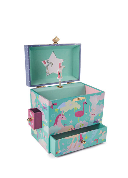 Fantasy Musical 3-Drawer Jewelry Box