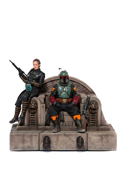 Star Wars The Mandalorian Deluxe Statue