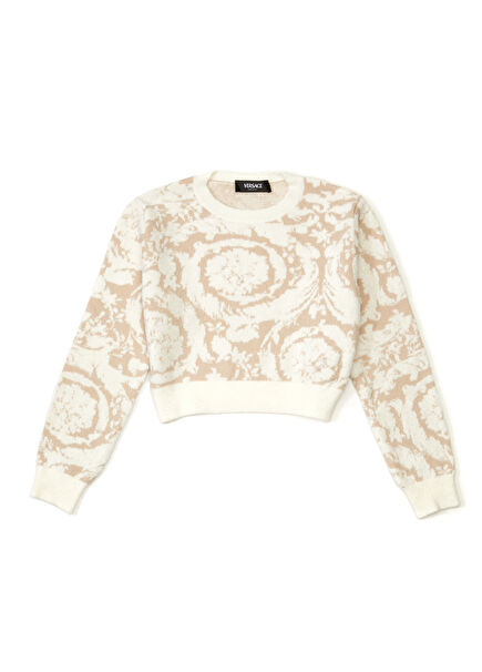 Multicolored Girls Sweater