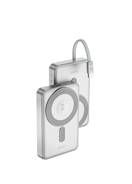 Wi-P056 Wireless ve PD Hızlı Şarj Özellikli Magsafe Uyumlu 10000mAh Powerbank 15W 