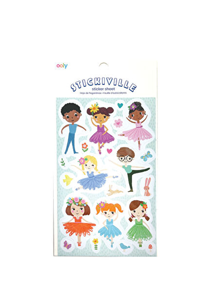 Tiny Dancers Stickiville Çıkartma