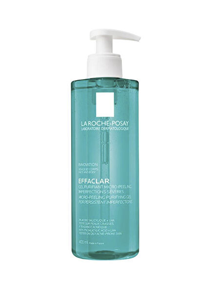 Effaclar Cleansing Gel for Oily and Acne-Prone Skin 400 ml