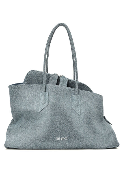 La Passeggiata Medium Mavi Kadın Denim Çanta