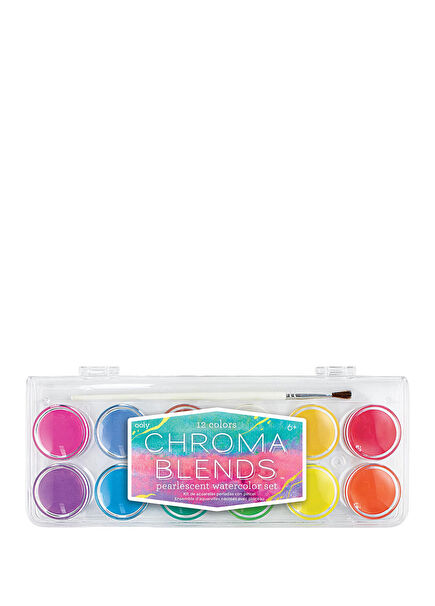 Chroma Blends Pearlescent 12-Piece Watercolor