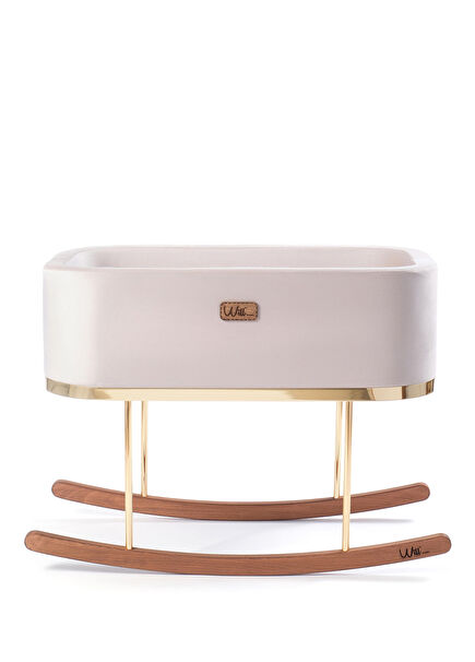 Beside Large Cream Gold Sallanır Anne Yanı 0-14 Ay 0-15 kg Beşik