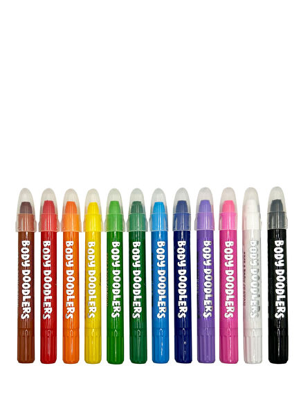 Body Doodlers 12 Pack Face & Body Paint