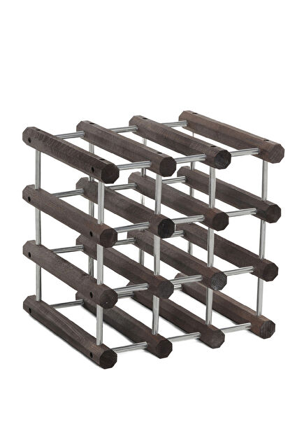 Ilcanantiniere Wooden Modular Bottle Rack