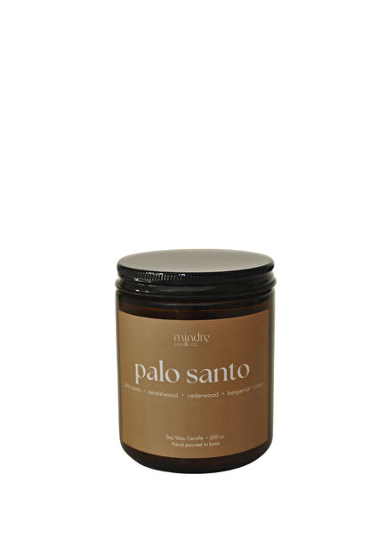 Amber Series Palo Santo Scented Soy Wax 250 ml